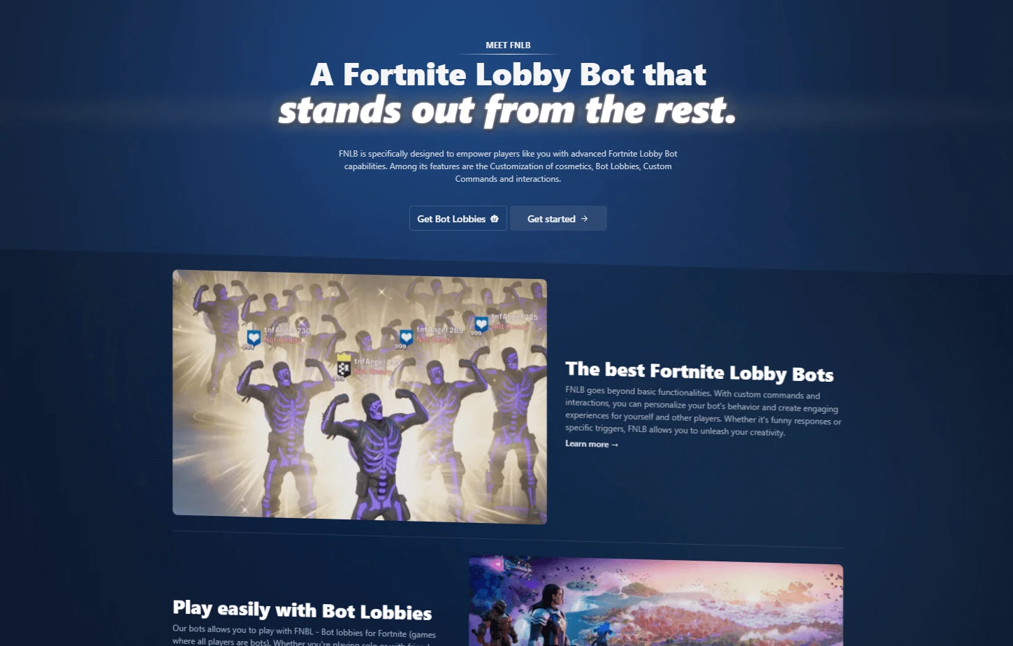 FNLB Landing page